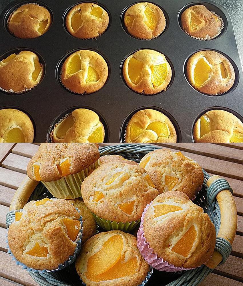 Muffins mit Aprikosen und Zitronen - rezepte - lecker rezepte