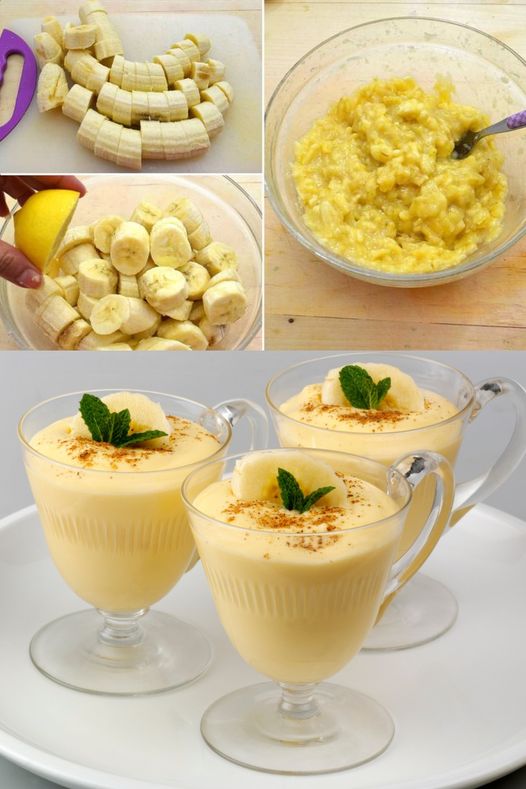 Bananencreme - rezepte - lecker rezepte